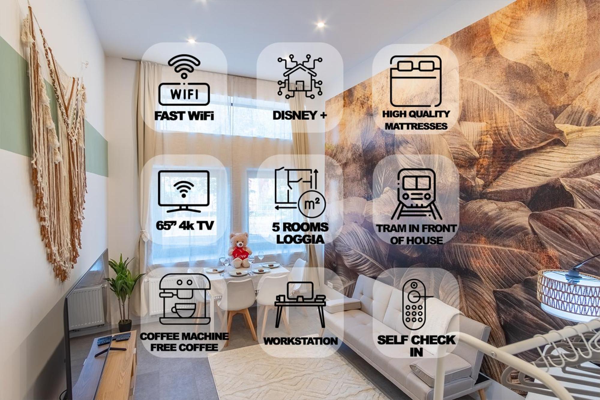 65 Zoll 4k Tv, Plus, Soundbar, Kostenloser Kaffee, 5 Raeume Leipzig